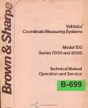 Brown & Sharpe-Brown & Sharpe 13, Tool Grinding, Operations Parts and Attachments Manual 1949-No 13-03